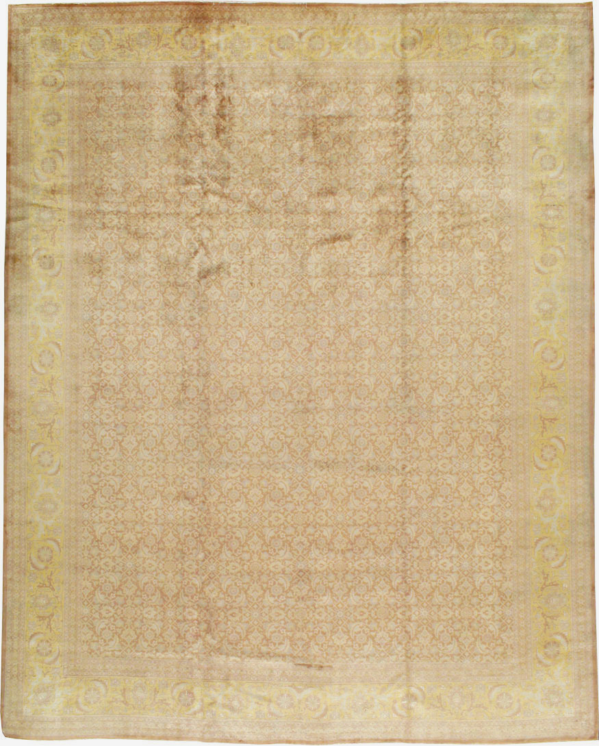 Vintage Persian Tabriz Carpet, No.10008 - Gss