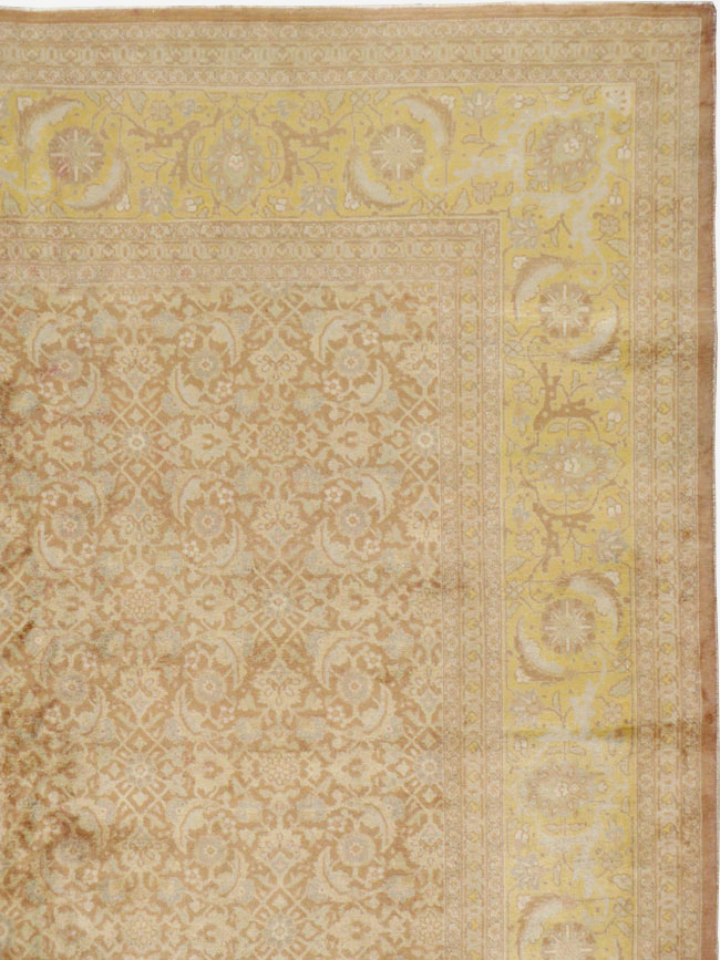 Vintage Persian Tabriz Carpet, No.10008 - Gss