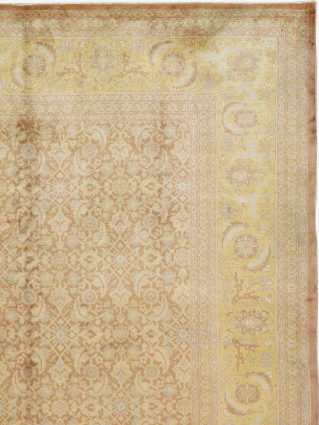 Vintage Persian Tabriz Carpet, No.10008 - Gss
