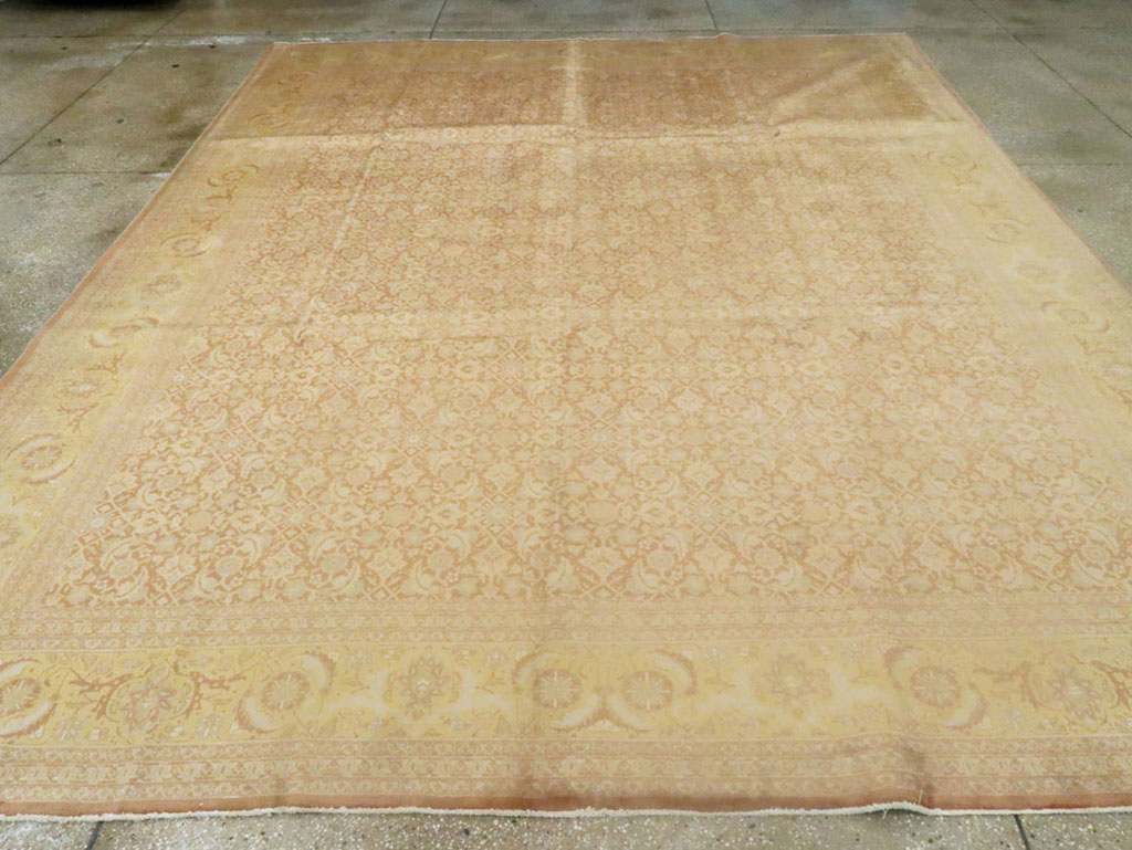 Vintage Persian Tabriz Carpet, No.10008 - Gss