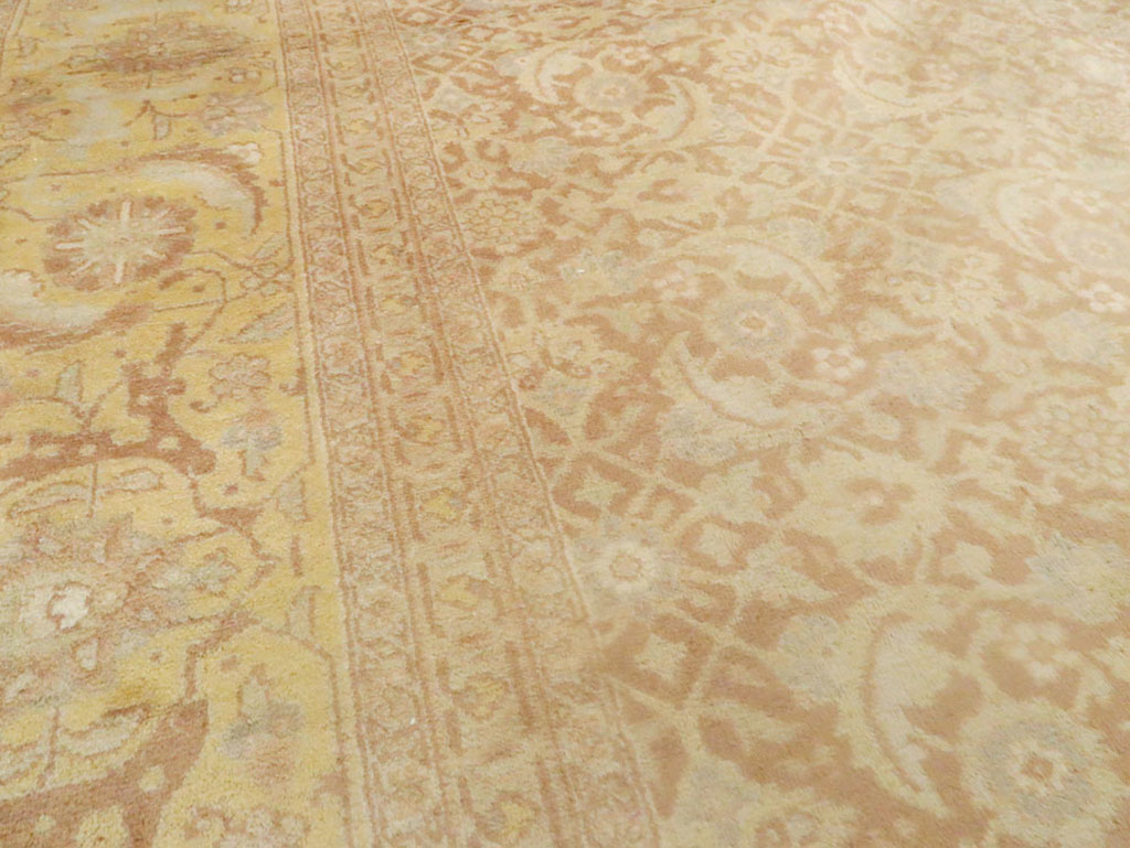 Vintage Persian Tabriz Carpet, No.10008 - Gss