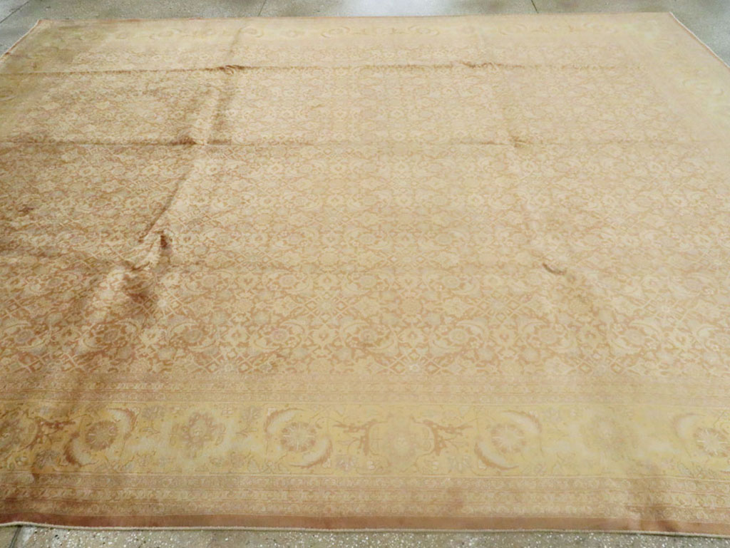 Vintage Persian Tabriz Carpet, No.10008 - Gss