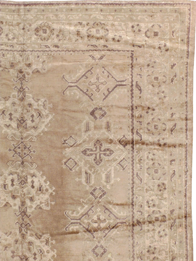 Vintage Turkish Oushak Carpet, No.10034 - Gss