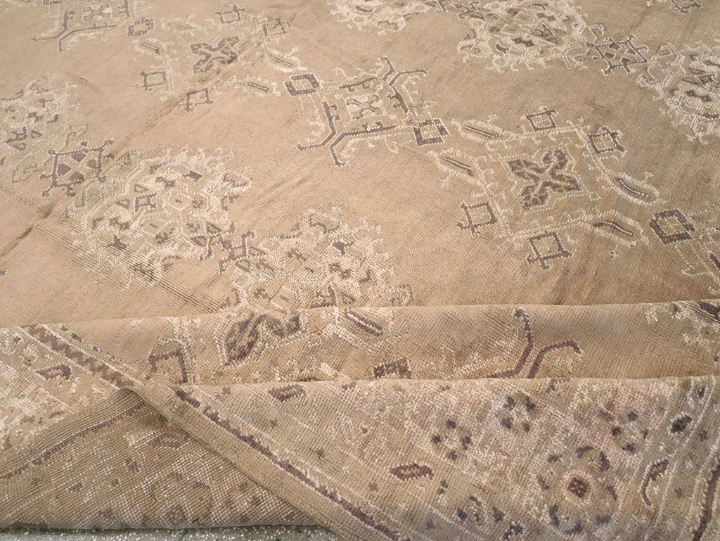 Vintage Turkish Oushak Carpet, No.10034 - Gss