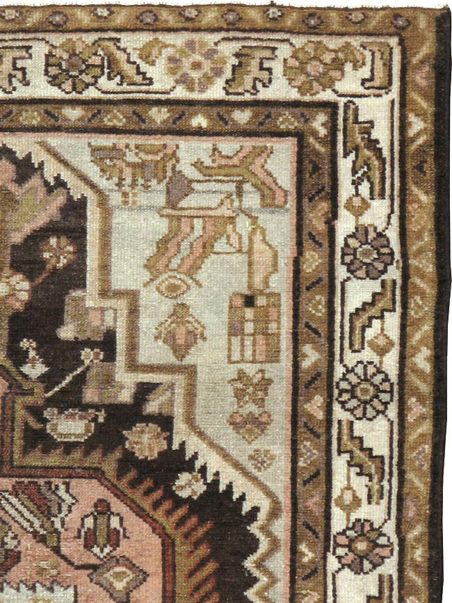 Antique Persian Malayer Rug, No.10086 - Gss
