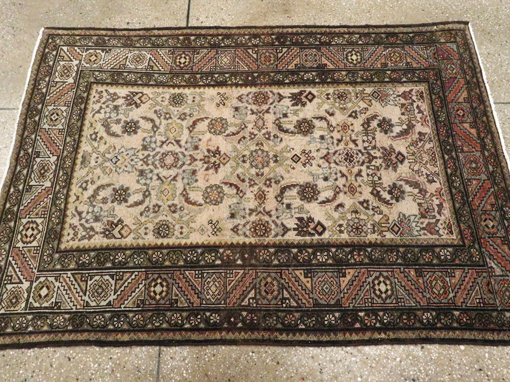 Antique Persian Malayer Rug, No.10091 - Gss