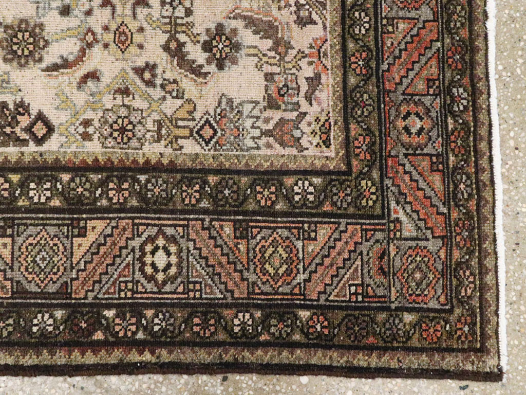 Antique Persian Malayer Rug, No.10091 - Gss