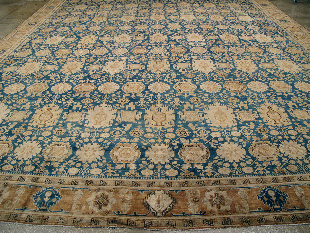 Antique Indian Agra Carpet, No.10115 - Gss