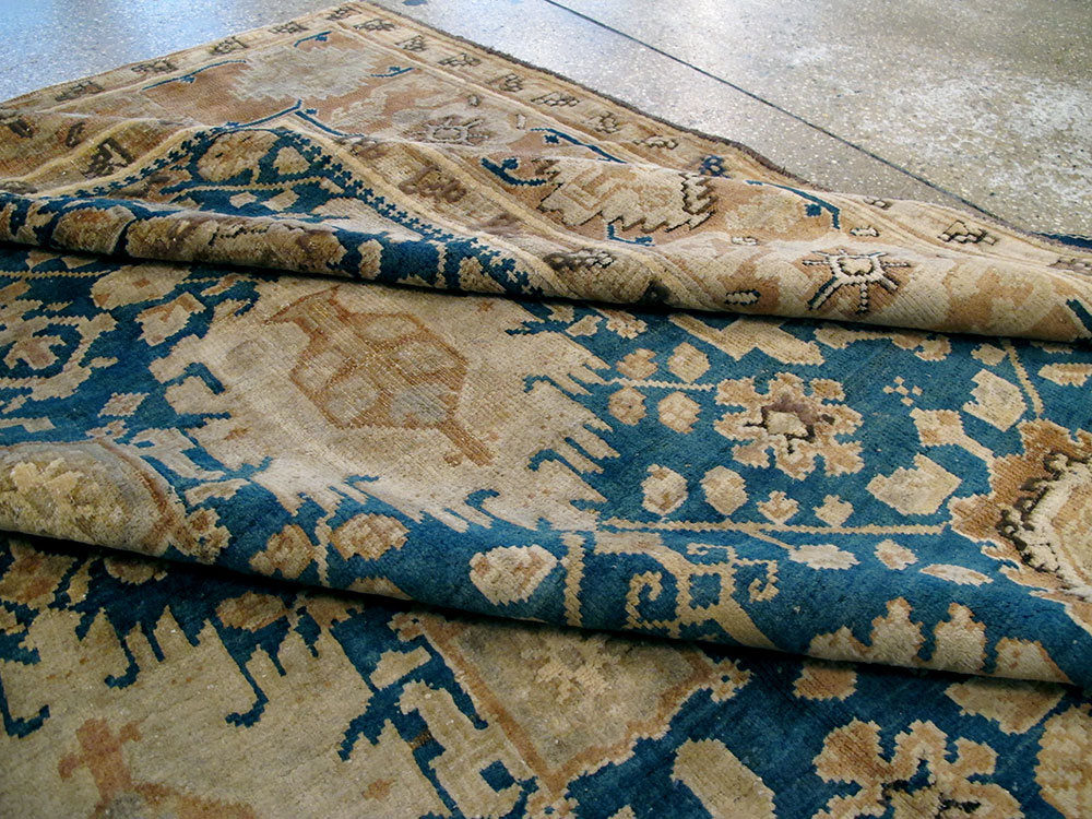 Antique Indian Agra Carpet, No.10115 - Gss