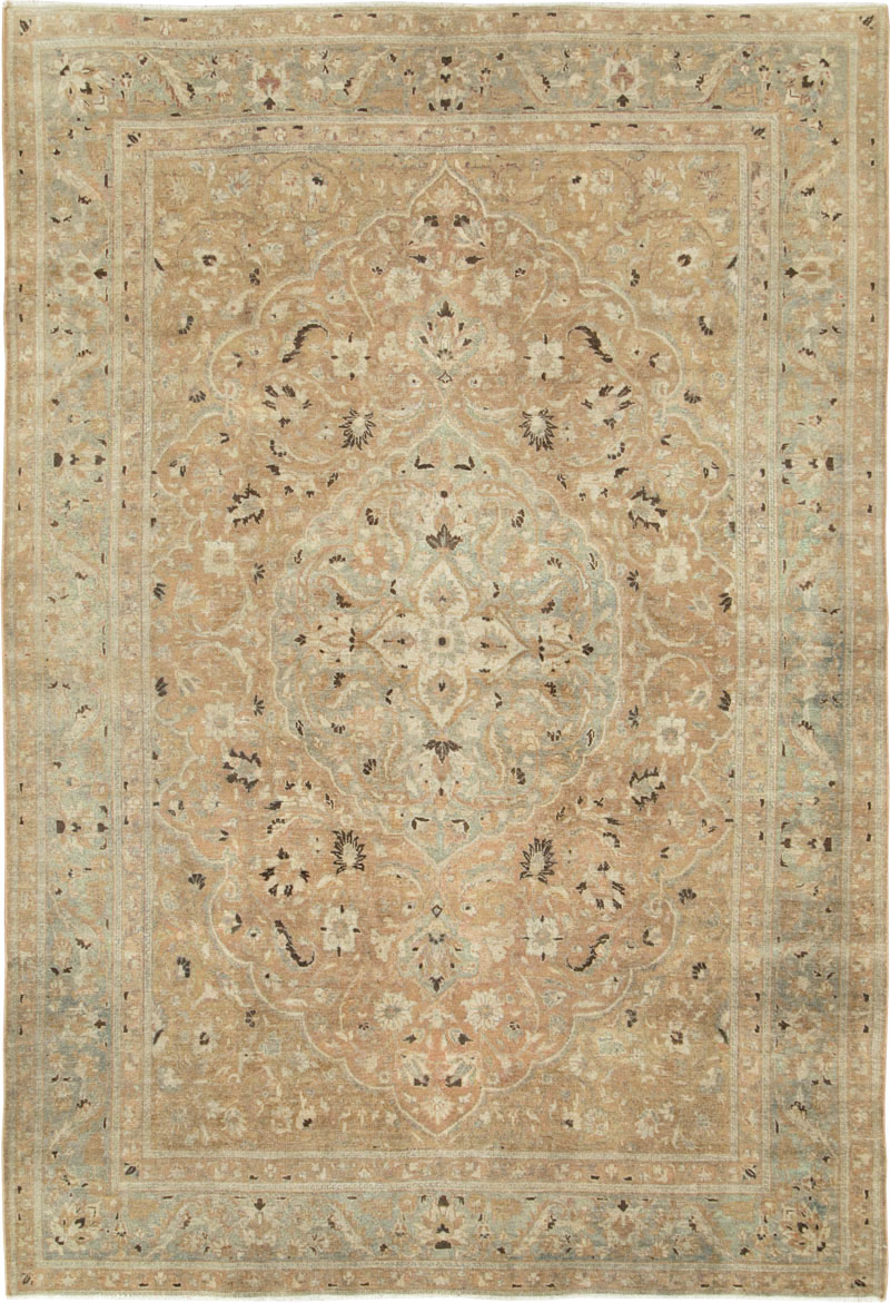 Antique Persian Tabriz Carpet, No.10144 - Gss