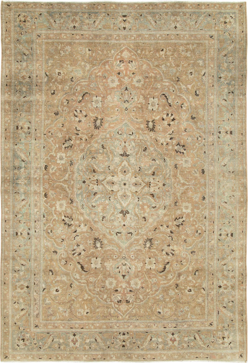 Antique Persian Tabriz Carpet, No.10144 - Gss