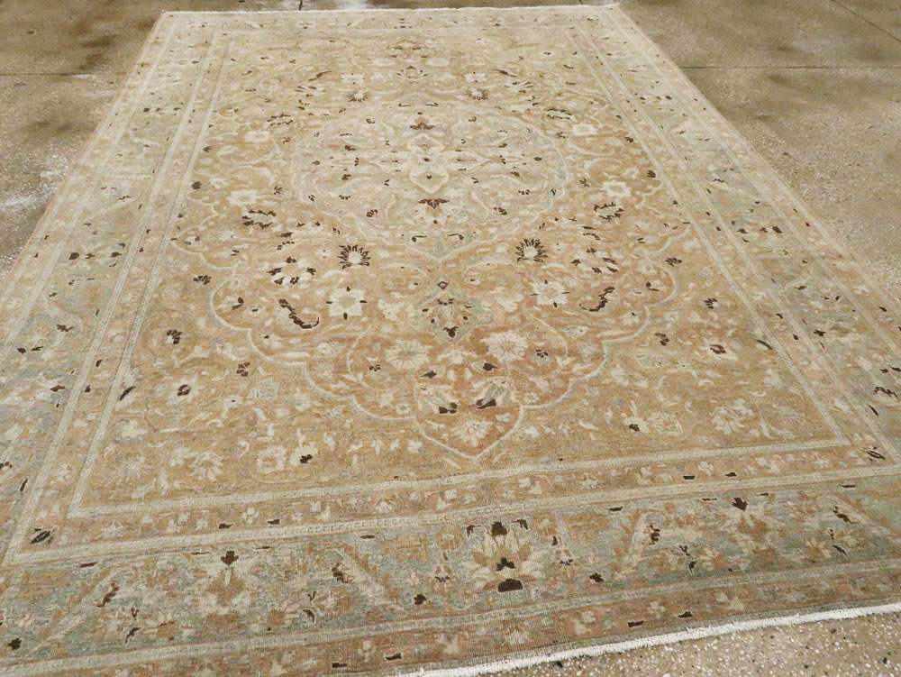 Antique Persian Tabriz Carpet, No.10144 - Gss