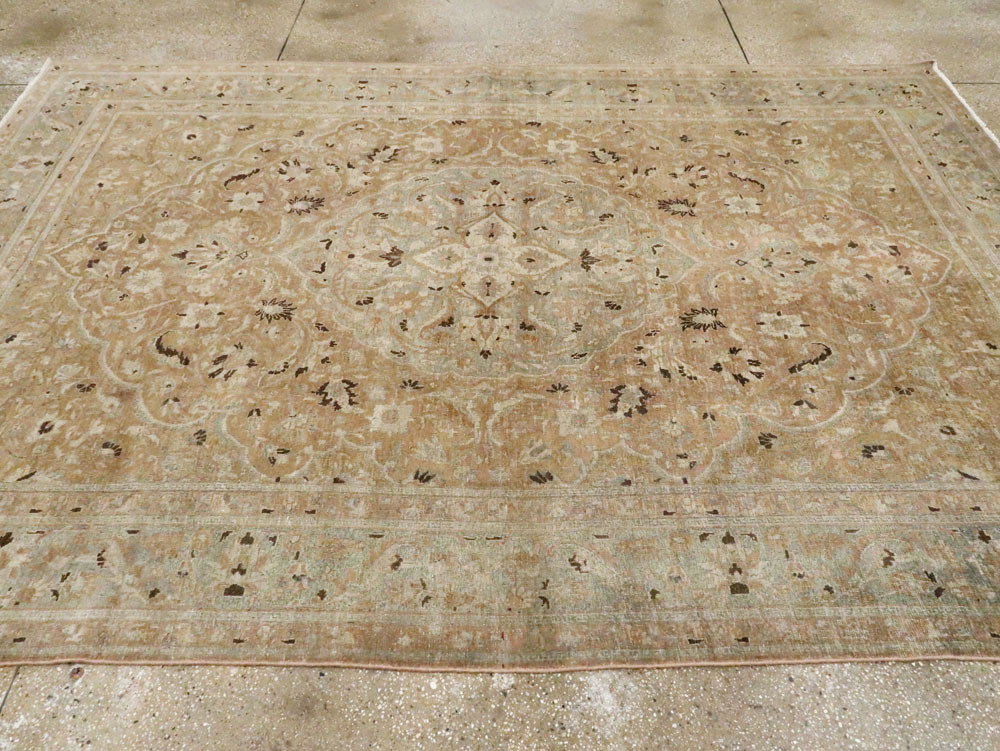 Antique Persian Tabriz Carpet, No.10144 - Gss