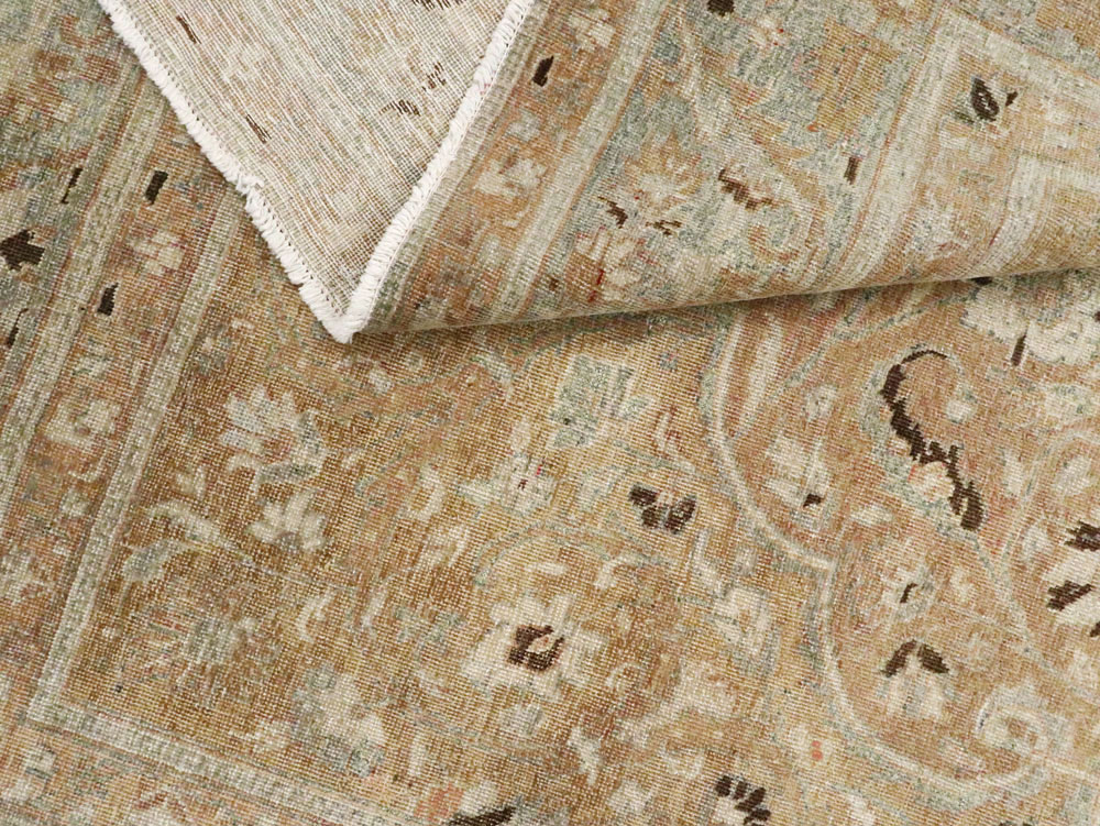 Antique Persian Tabriz Carpet, No.10144 - Gss