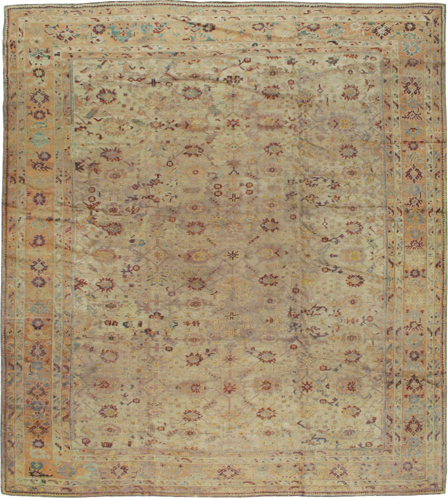 An Oushak Carpet, No.10187 - Gss
