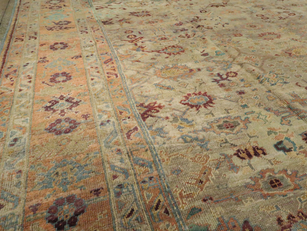 An Oushak Carpet, No.10187 - Gss