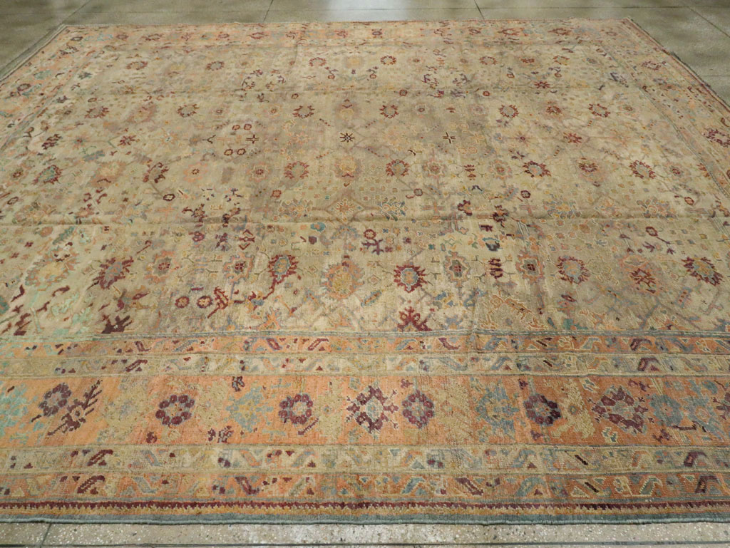 An Oushak Carpet, No.10187 - Gss