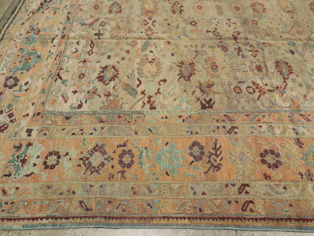 An Oushak Carpet, No.10187 - Gss