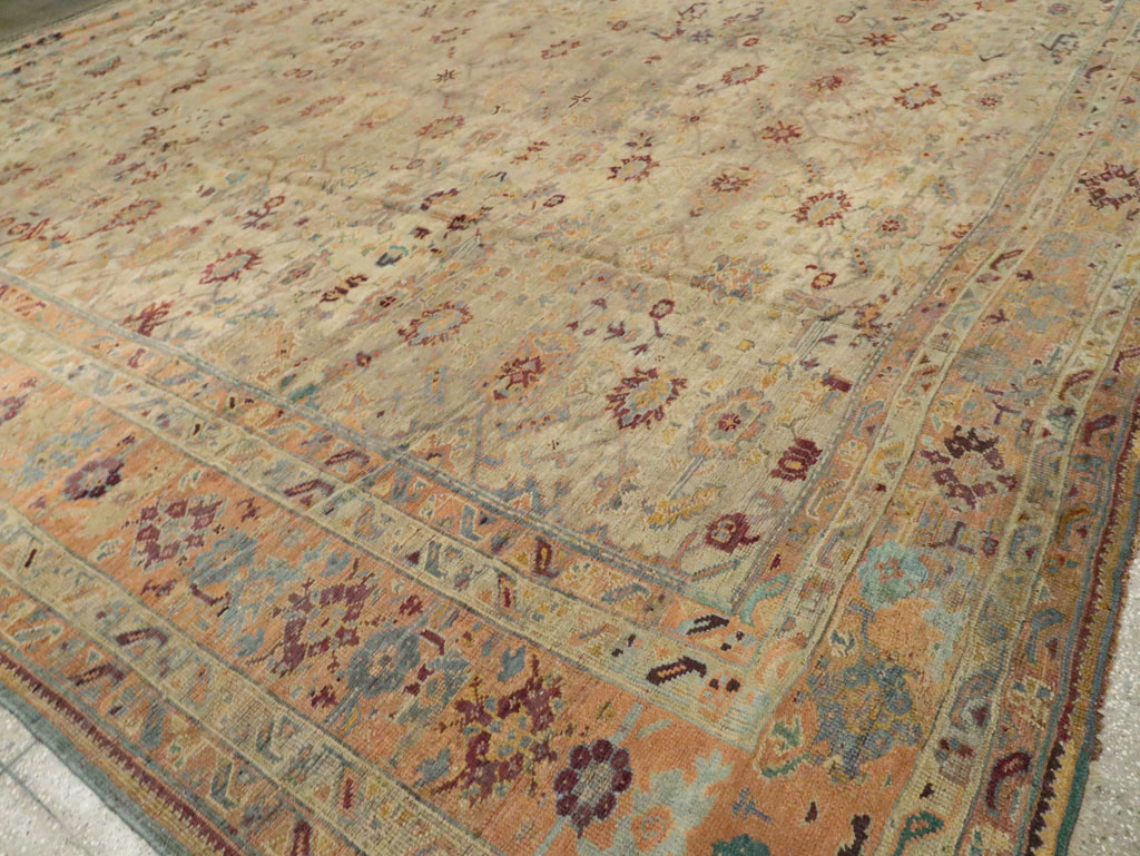 An Oushak Carpet, No.10187 - Gss