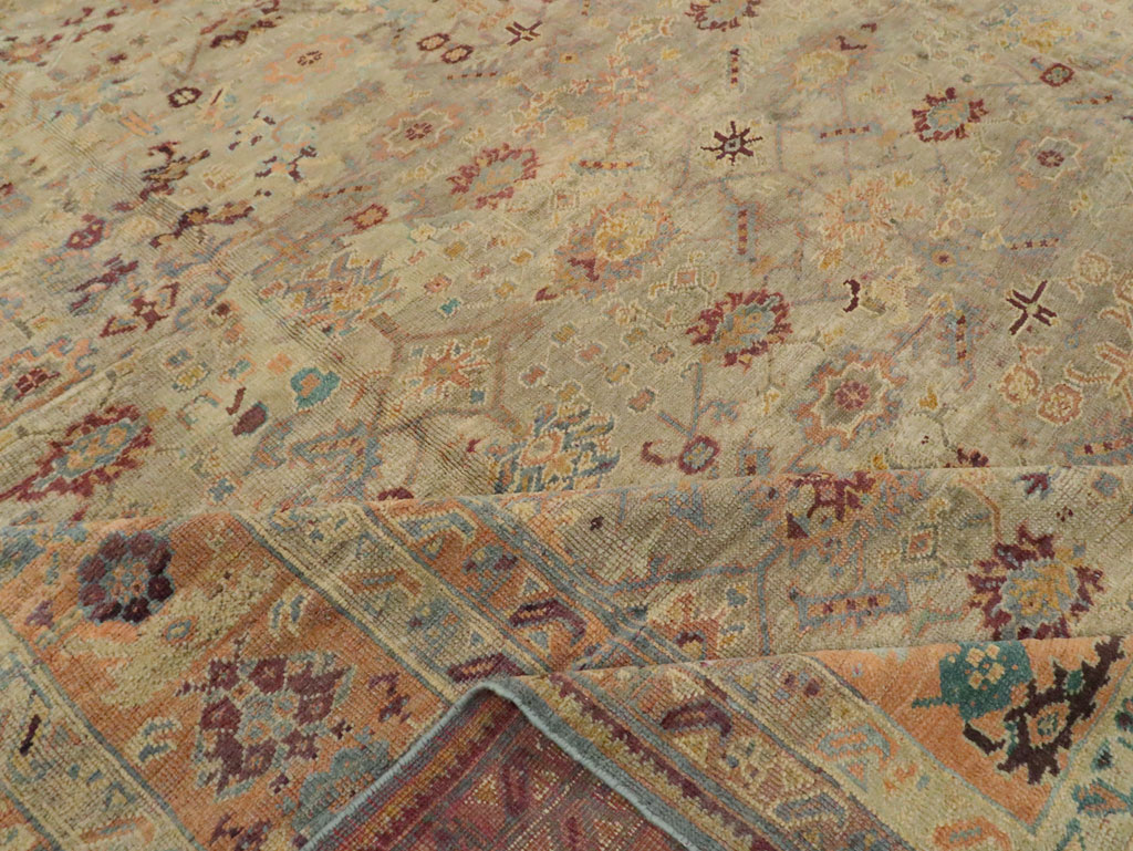 An Oushak Carpet, No.10187 - Gss