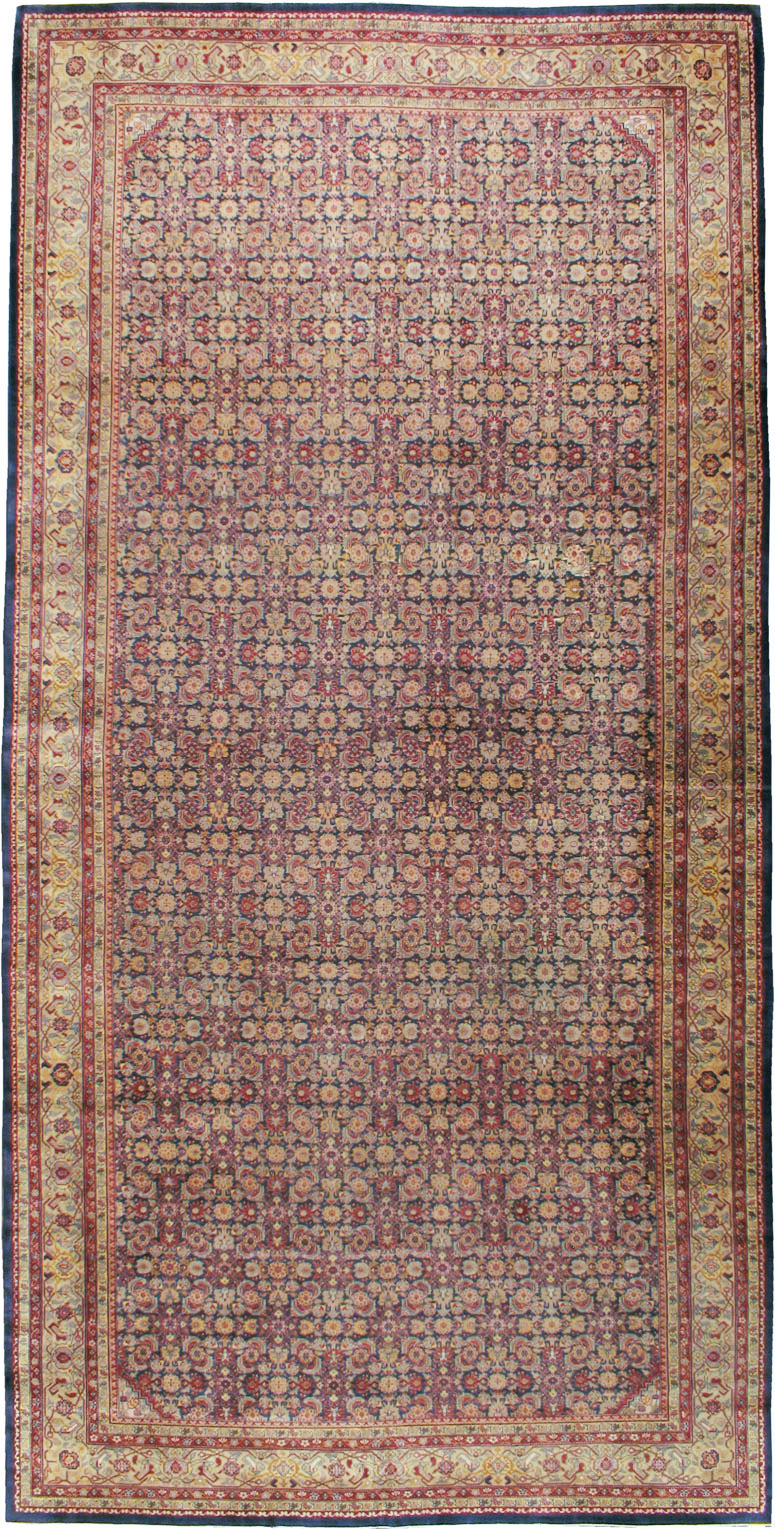 Antique Indian Lahore Carpet, No.10192 - Gss