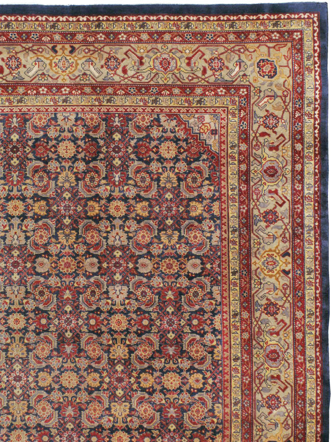 Antique Indian Lahore Carpet, No.10192 - Gss