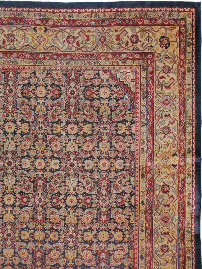 Antique Indian Lahore Carpet, No.10192 - Gss