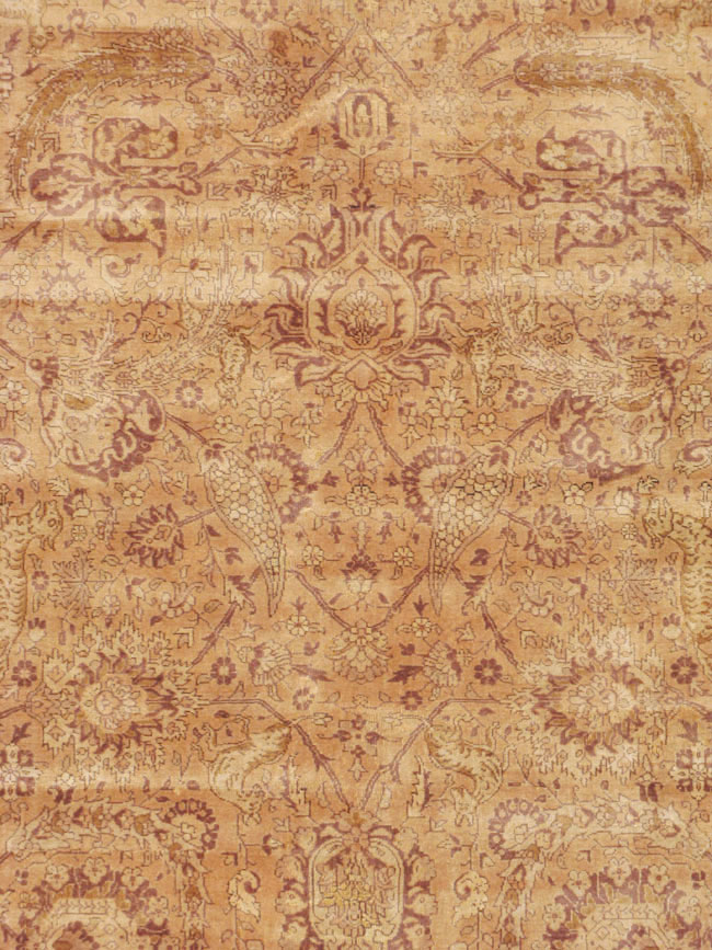 Antique Indian Lahore Carpet, No.10219 - Gss