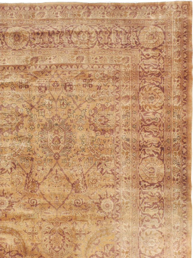 Antique Indian Lahore Carpet, No.10219 - Gss