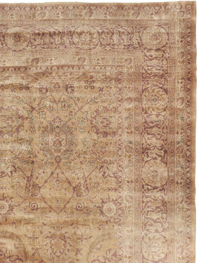 Antique Indian Lahore Carpet, No.10219 - Gss