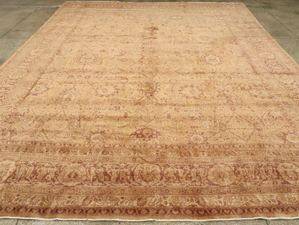 Antique Indian Lahore Carpet, No.10219 - Gss