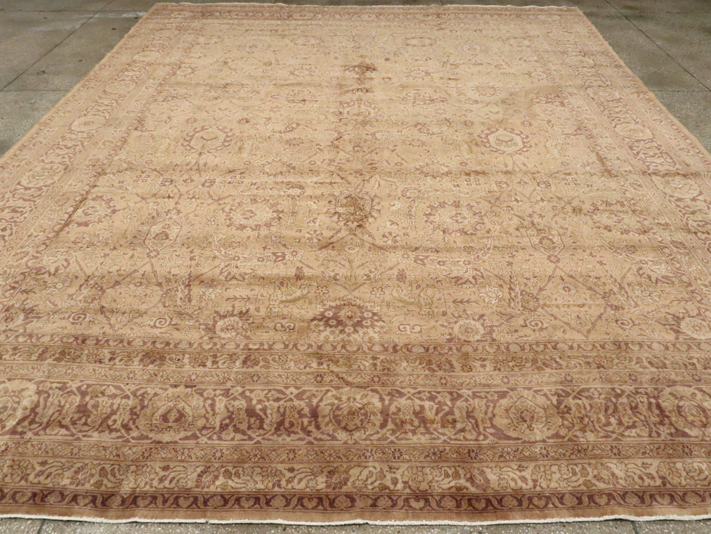 Antique Indian Lahore Carpet, No.10219 - Gss