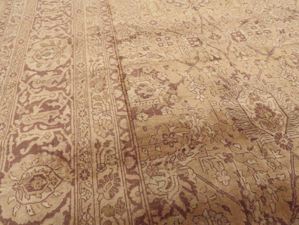 Antique Indian Lahore Carpet, No.10219 - Gss