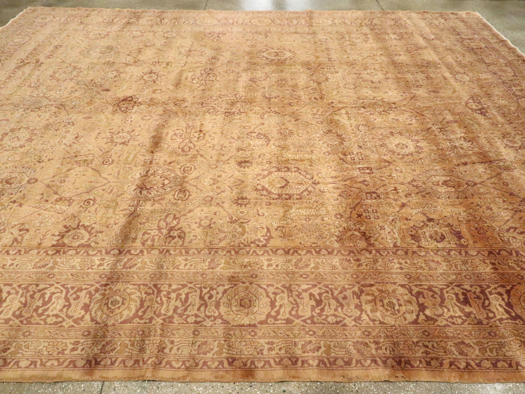 Antique Indian Lahore Carpet, No.10219 - Gss