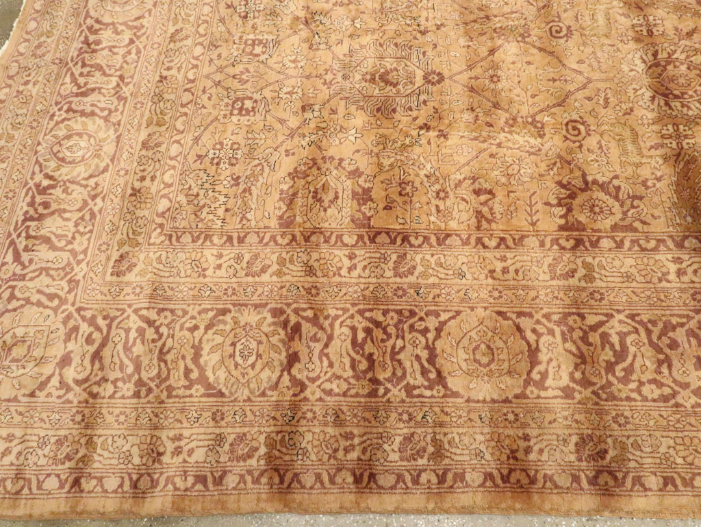 Antique Indian Lahore Carpet, No.10219 - Gss