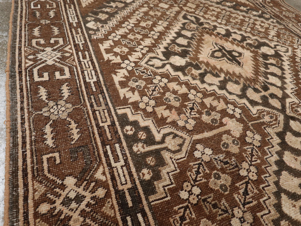 Antique East Turkestan Khotan Accent Rug, No.10242 - Gss
