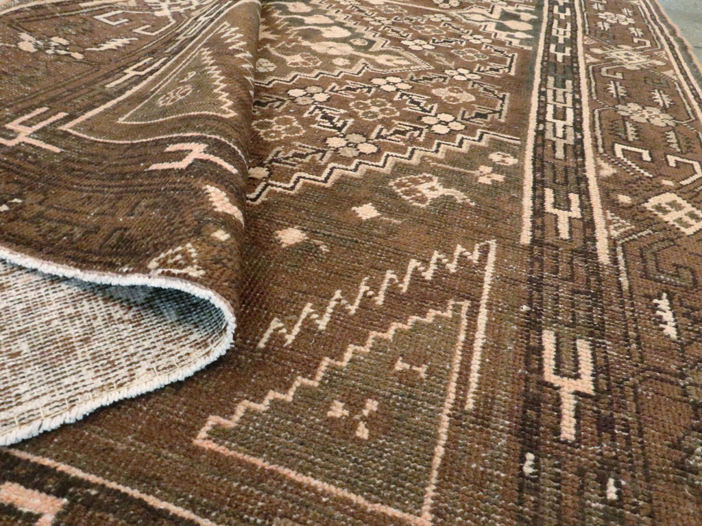 Antique East Turkestan Khotan Accent Rug, No.10242 - Gss