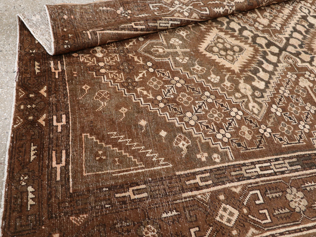 Antique East Turkestan Khotan Accent Rug, No.10242 - Gss