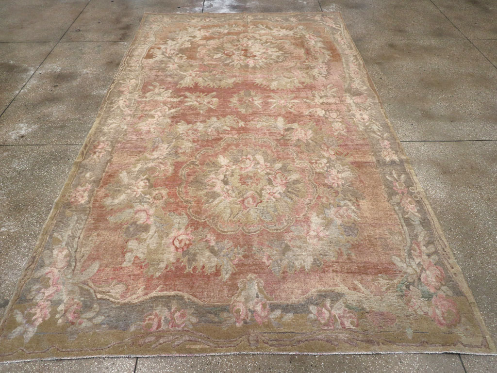 Antique East Turkestan Khotan Carpet, No.10245 - Gss