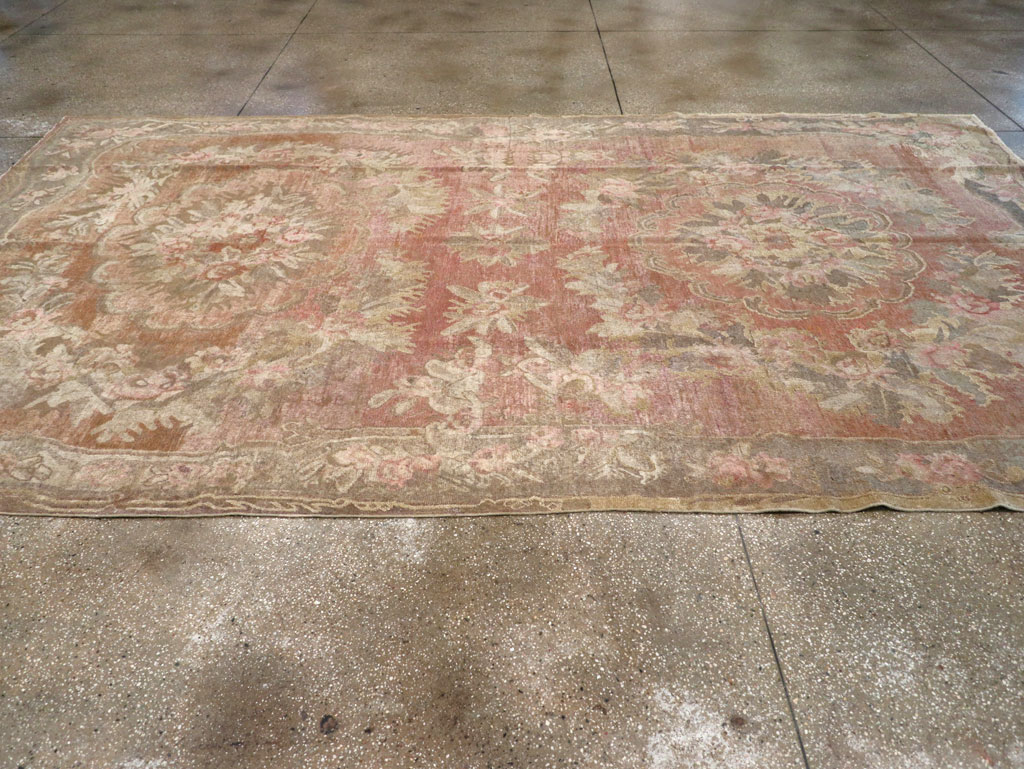 Antique East Turkestan Khotan Carpet, No.10245 - Gss