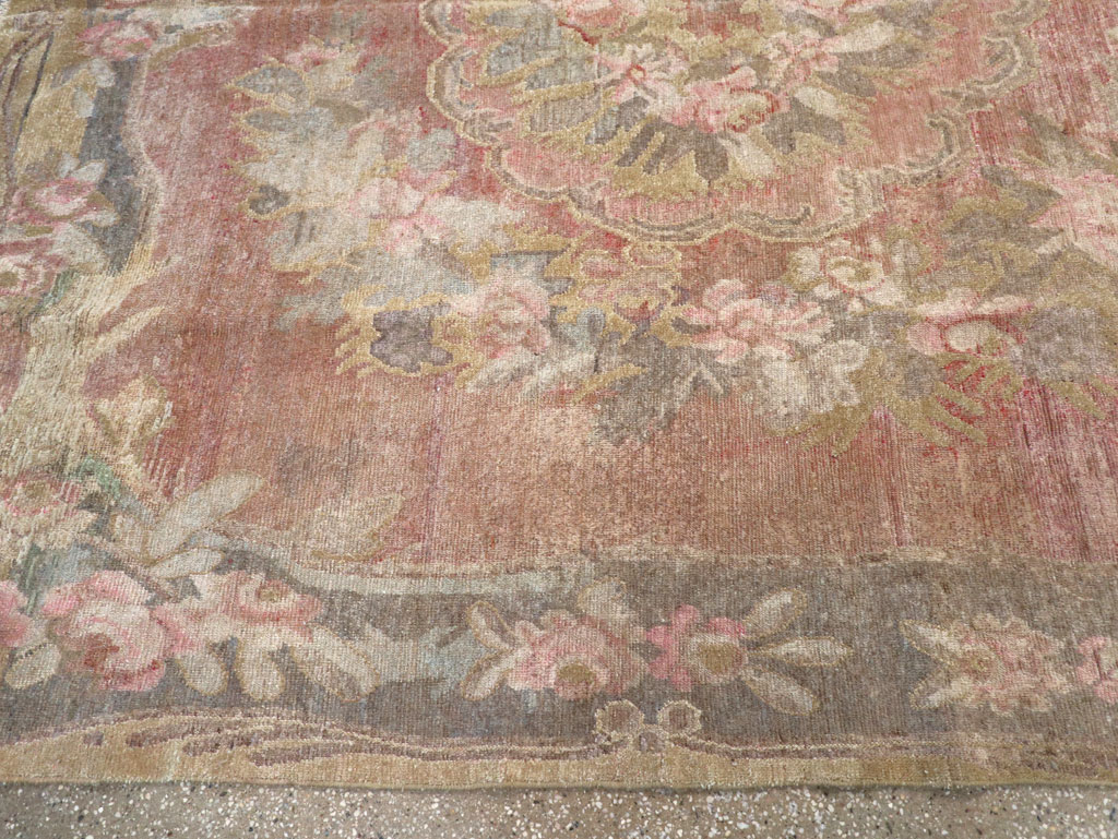 Antique East Turkestan Khotan Carpet, No.10245 - Gss