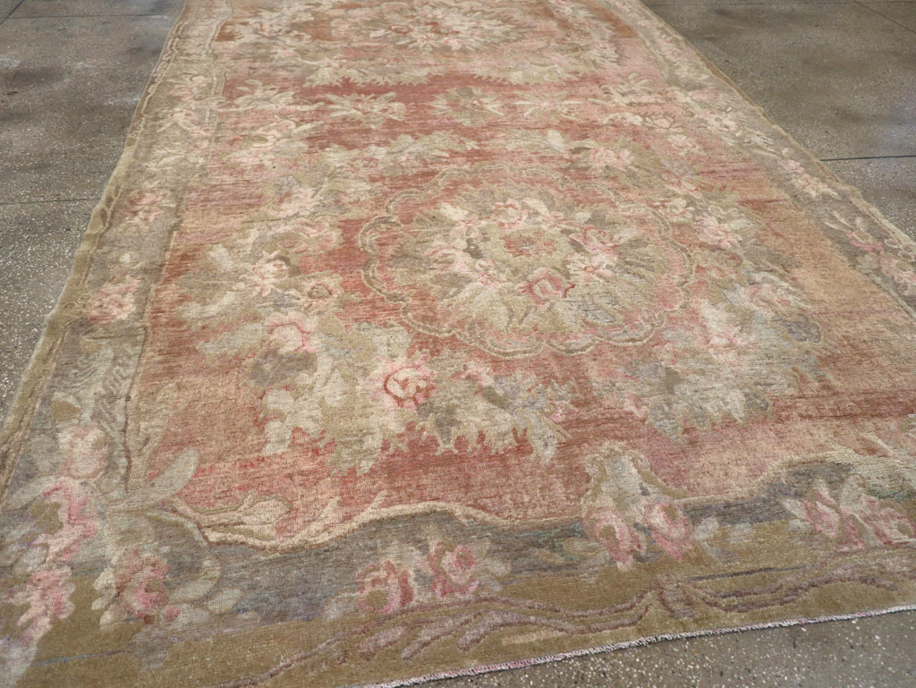 Antique East Turkestan Khotan Carpet, No.10245 - Gss