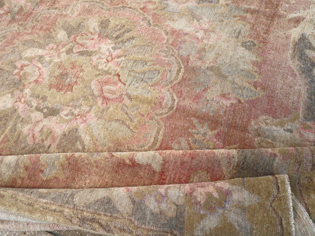 Antique East Turkestan Khotan Carpet, No.10245 - Gss