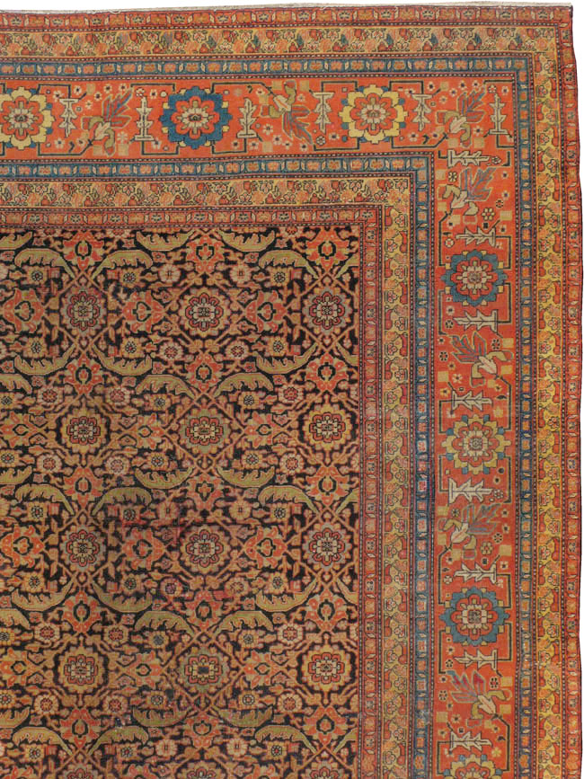 Antique Indian Amritsar Carpet, No.10255 - Gss