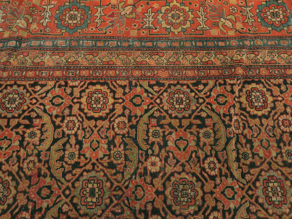 Antique Indian Amritsar Carpet, No.10255 - Gss