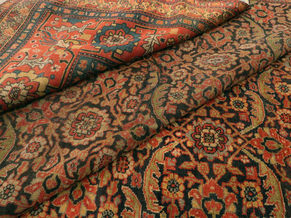 Antique Indian Amritsar Carpet, No.10255 - Gss