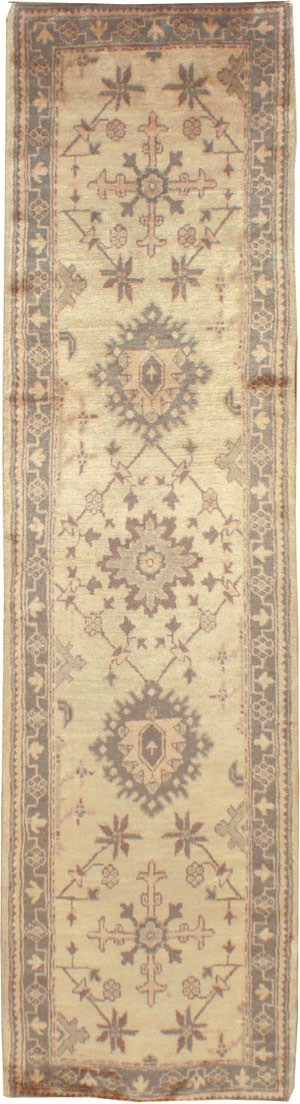 Antique Turkish Oushak Runner, No.10263 - Gss