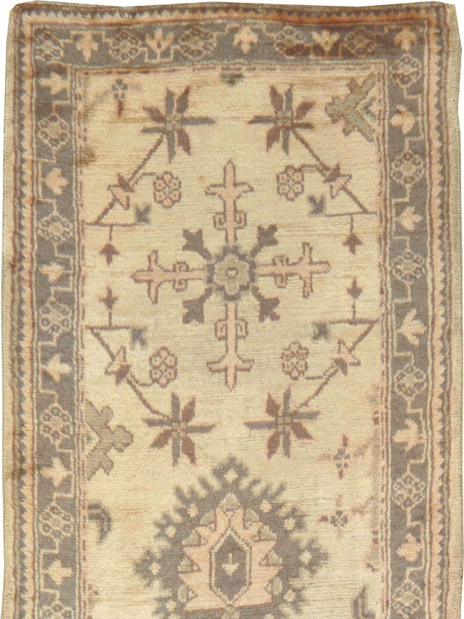 Antique Turkish Oushak Runner, No.10263 - Gss