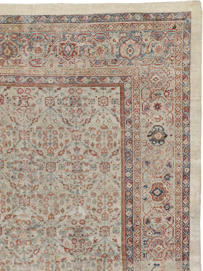 Antique Persian Mahal Carpet, No.10266 - Gss
