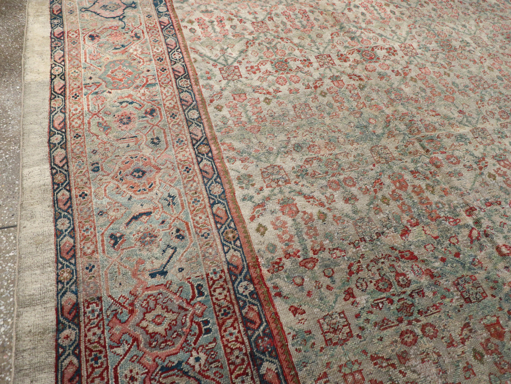 Antique Persian Mahal Carpet, No.10266 - Gss